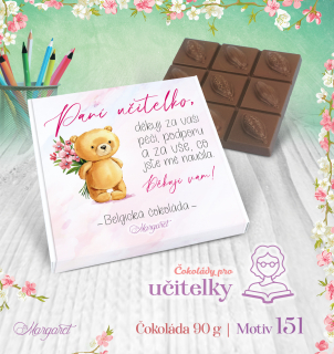 Belgická čokoláda 90 g | Motiv 151